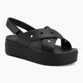 Sandały damskie Crocs Broklyn 4U Cross Strap black