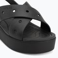 Sandały damskie Crocs Broklyn 4U Cross Strap black 7