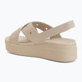 Sandały damskie Crocs Broklyn 4U Cross Strap frappe 3