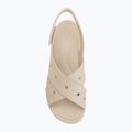 Sandały damskie Crocs Broklyn 4U Cross Strap frappe 5