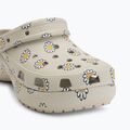 Klapki damskie Crocs Classic Platform Floral meteor 8