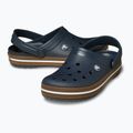 Klapki Crocs Crocband Gum navy 6