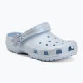 Klapki dziecięce Crocs Classic Pearl Shine blue frost