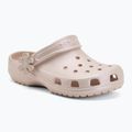 Klapki dziecięce Crocs Classic Pearl Shine quartz