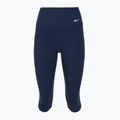 Legginsy damskie Nike One High Waisted Capri midnight navy/white 8