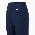 Legginsy damskie Nike One High Waisted Capri midnight navy/white 10