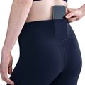 Legginsy damskie Nike One High Waisted Capri midnight navy/white 6