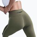 Legginsy damskie Nike One High-Waisted medium olive/white 4