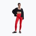 Legginsy damskie Nike One High-Waisted light crimson/black 2