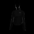 Longsleeve do biegania damski Nike Tempo Swoosh Run Dri-Fit 1/4-Zip white/black 6