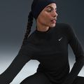 Longsleeve do biegania damski Nike Tempo Swoosh Run Dri-Fit 1/4-Zip black/white 4