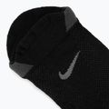Skarpety Nike Running Lightweight No-Show black/dark smoke grey/smoke grey 3