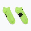 Skarpety Nike Running Midweight No-Show volt/black/black 3