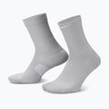 Skarpety Nike Running Midweight Crew light smoke grey/pure platinum/white