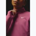 Longsleeve treningowy dziecięcy Nike Dri-Fit 1/4 Zip sweet beet/white 8