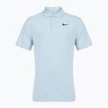Koszulka tenisowa męska Nike Court Dri-Fit Polo Solid celestine blue/black 7