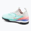 Buty piłkarskie dziecięce Nike United Phantom 6 Low Academy Jr TF pistachio frost/hyper orange 3