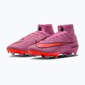 Buty piłkarskie męskie Nike Mercurial Superfly 10 Elite FG magic flamingo/black/total crimson 3