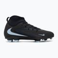 Buty piłkarskie męskie Nike Phantom 6 High Club FG/MG black/black 2