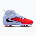 Buty piłkarskie dziecięce Nike Phantom 6 High Club FG/MG royal tint/bright crimson 8