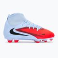 Buty piłkarskie dziecięce Nike Phantom 6 High Club FG/MG royal tint/bright crimson 2