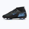 Buty piłkarskie dziecięce Nike Mercurial Superfly 10 Club FG/MG black/ice blue 9