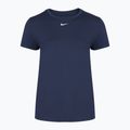 Koszulka treningowa damska Nike One Classic Dri-Fit midnight navy/white 4
