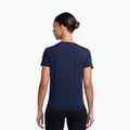 Koszulka treningowa damska Nike One Classic Dri-Fit midnight navy/white 2
