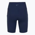Spodenki damskie Nike One High Waisted 8" Biker midnight navy 6