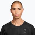 Koszulka tenisowa męska Nike Court Dri-Fit Advantage Print black/white 3