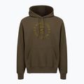 Bluza tenisowa męska Nike Court Dri-Fit Heritage French Terry Hoodie dark hazel/saffron quartz 4