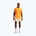Koszulka tenisowa męska Nike Court Dri-Fit Advantage Print laser orange/black 2