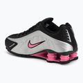Buty Nike Shox R4 black/pinksicle/metallic silver 3