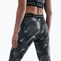 Legginsy treningowe damskie Nike Pro Mid-Rise 7/8 black/white/white 4