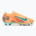 Buty piłkarskie męskie Nike Zoom Vapor 16 Elite Kylian Mbappe AG-Pro melon tint/igloo/neo turquoise 2