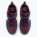Buty dziecięce Nike Court Borough Low Recraft dark team red/Ssoft pearl/midnight navy 10
