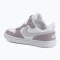 Buty dziecięce Nike Court Borough Low Recraft white/plum fog/white/venice 3