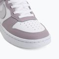 Buty dziecięce Nike Court Borough Low Recraft white/plum fog/white/venice 7
