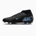 Buty piłkarskie męskie Nike Mercurial Superfly 10 Club FG/MG black/ice blue 2