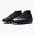 Buty piłkarskie męskie Nike Mercurial Superfly 10 Club FG/MG black/ice blue 3