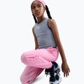 Spodnie dziecięce Nike Pro Fleece Dri-Fit med soft pink/med soft pink/black/white 4