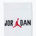 Skarpety Nike Jordan Everyday Crew 1 para white/black/university red 4