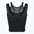 Top treningowy damski Nike One Fitted Dri-Fit Cropped Tank black/dark smoke grey 7