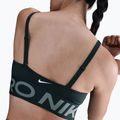 Biustonosz treningowy Nike Pro Indy Plunge seaweed/clay green/white 5