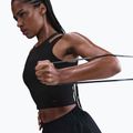 Top treningowy damski Nike One Fitted Dri-Fit Cropped Tank black/dark smoke grey 4