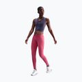 Legginsy treningowe damskie Nike Pro Mid-Rise sweet beet/white 2