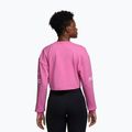 Bluza treningowa damska Nike Pro Dri-Fit Loose Crew-Neck playful pink/pink foam/white 2