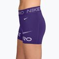 Spodenki damskie Nike Pro Mid-Rise Biker 3" court purple/doll/white 4