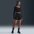 Spodenki damskie Nike Pro Sculpt High Waisted 5" Biker black/anthracite/white 9