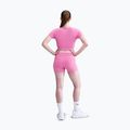 Top treningowy damski Nike Pro Dri-Fit Graphic Cropped playful pink/pink foam/white 3